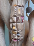 Mosaïques - Sculpture sur bois-Thierry Fleury