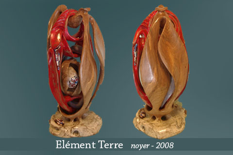 Sculpture bois - Thierry Fleury